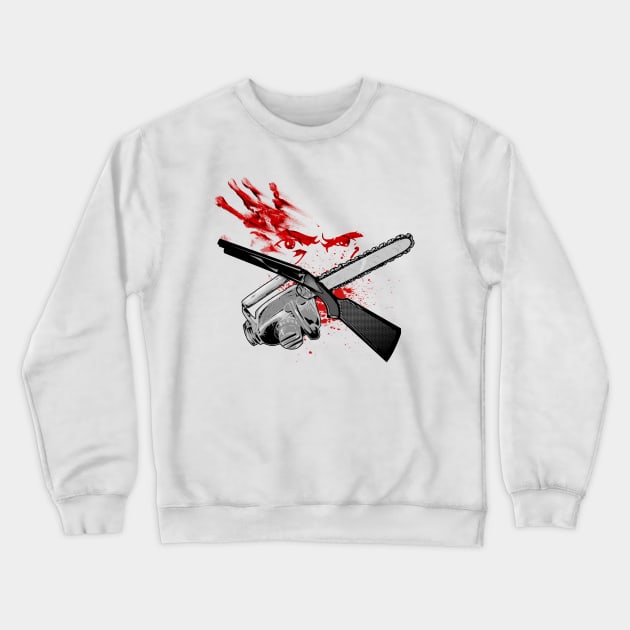 boom stick ii Crewneck Sweatshirt by Mr Eggs Favorites